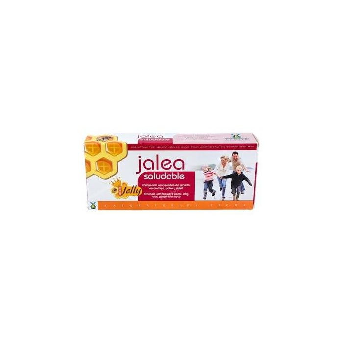 TEGOR Jalea Real Saludable 20 Viales - Complemento Alimenticio para Resistencia y Vitalidad