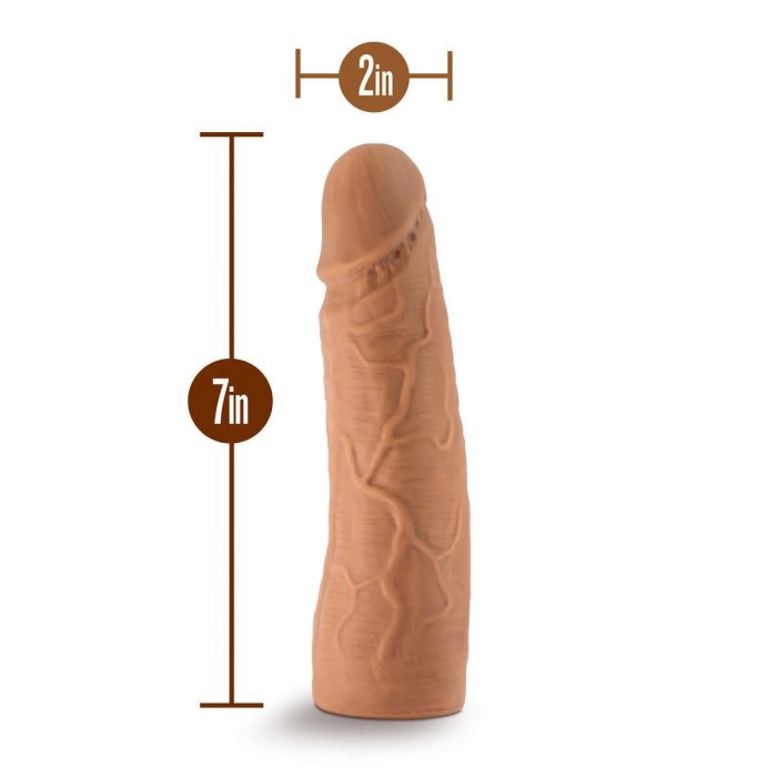 Consolador Realista Blush Lock On Silicona (17,7 cm) 4 Consolador Realista Blush Lock On Silicona (17,7 cm) 4