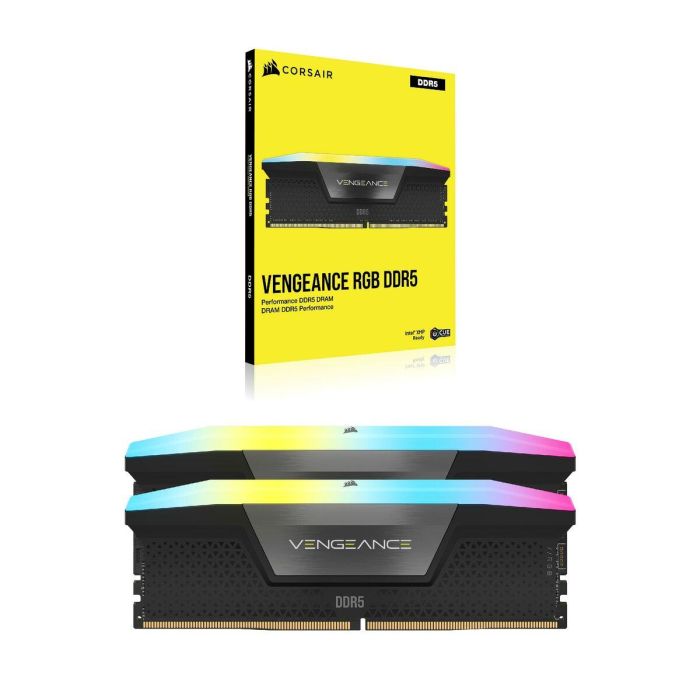 Memoria RAM Corsair 16 GB DDR5 SDRAM DDR5 5200 MHz CL40 7 Memoria RAM Corsair 16 GB DDR5 SDRAM DDR5 5200 MHz CL40 7