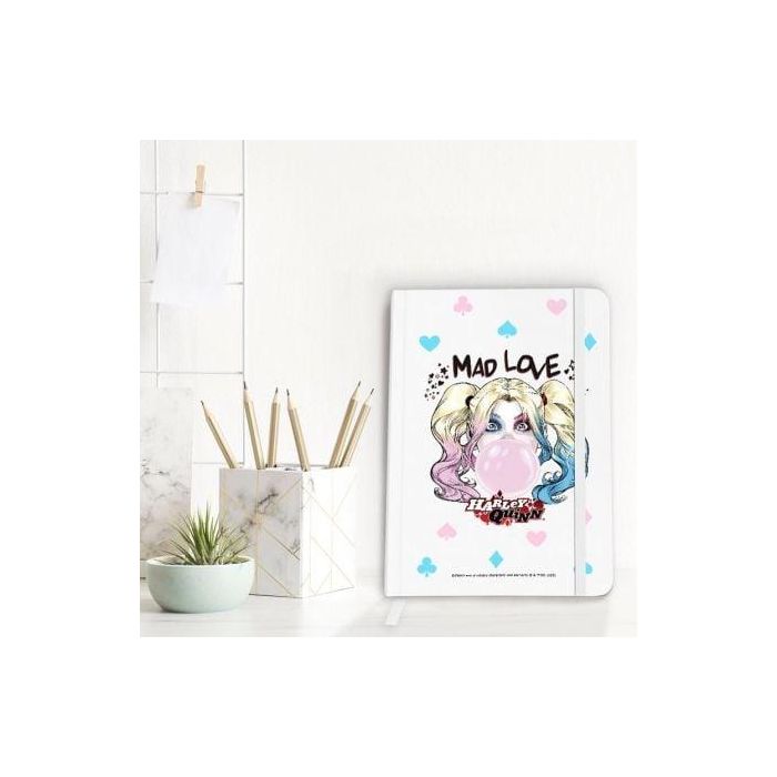 Cuaderno Cuadriculado Harley Quinn 001/ A5/ 96 Hojas 4 Cuaderno Cuadriculado Harley Quinn 001/ A5/ 96 Hojas 4