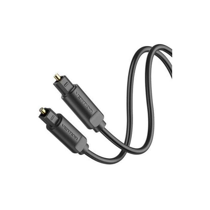 Cable de Audio de Fibra óptica Vention BAEBH/ 2m/ Negro 1 Cable de Audio de Fibra óptica Vention BAEBH/ 2m/ Negro 1