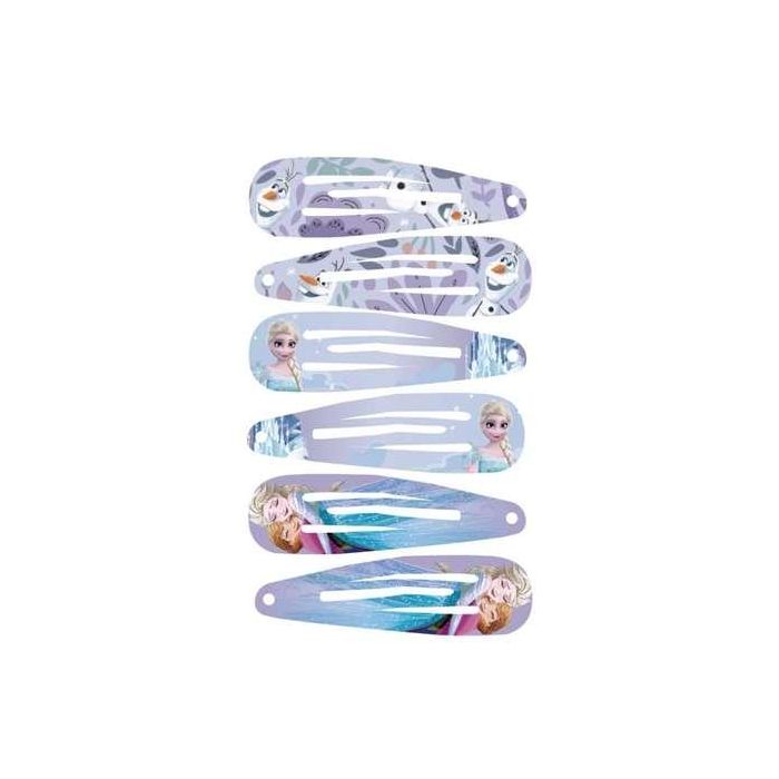 Accesorios pelo clips 6 piezas frozen 6.5 x 12.5 x 0.1 cm 1 Accesorios pelo clips 6 piezas frozen 6.5 x 12.5 x 0.1 cm 1