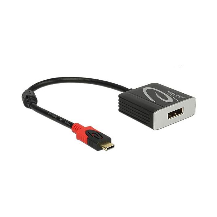 Adapter USB-C > DisplayPort (ST-BU) 4K 60Hz DeLOCK Black 0 Adapter USB-C > DisplayPort (ST-BU) 4K 60Hz DeLOCK Black 0