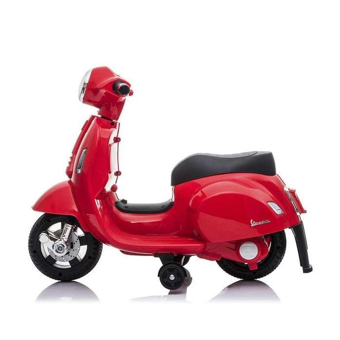 Moto mini vespa roja 6v 4 ah - 1 motor 1 Moto mini vespa roja 6v 4 ah - 1 motor 1
