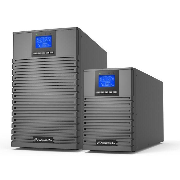 PowerWalker VFI 1000-3000 ICT/ICR UPS Online 1000VA/1000W Doble Conversión Factor Potencia Unitario Pantalla LCD 1