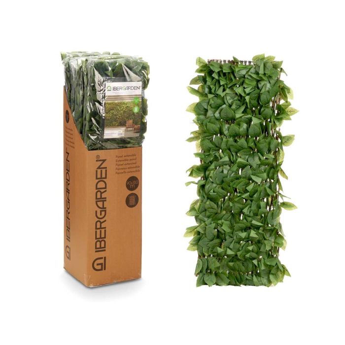 Panel Extensible Ibergarden 90x180 cm Hoja Verde - Plástico PEVA (8 Unidades) 2