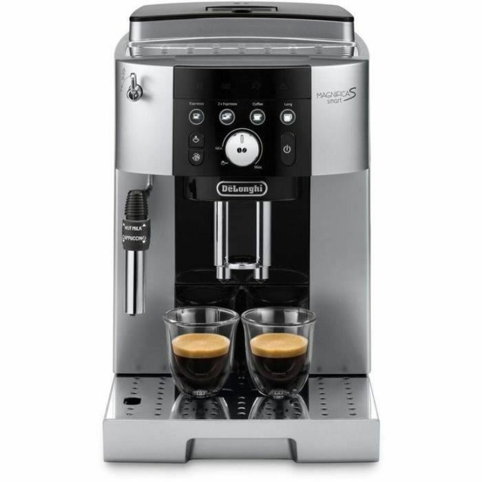 Máquina de espresso de Delonghi Shredder - Magnifica S Smart - Acero inoxidable 2