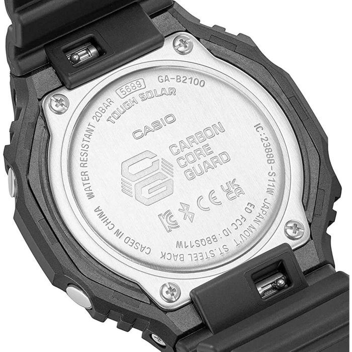 Reloj Hombre Casio G-Shock GA-B2100-1AER Negro 1 Reloj Hombre Casio G-Shock GA-B2100-1AER Negro 1