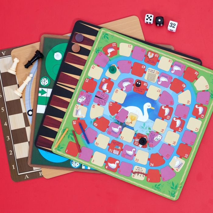 Mister Gadget Juego De 100 Juegos De Mesa Clásicos Colección Vintage 1