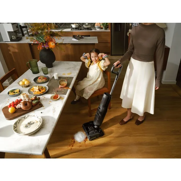 Roborock F25 Ace Pro Aspiradora Robot Inalámbrica, 25.000 Pa Succión, 430 RPM, Limpieza JetFoaming, Color Negro