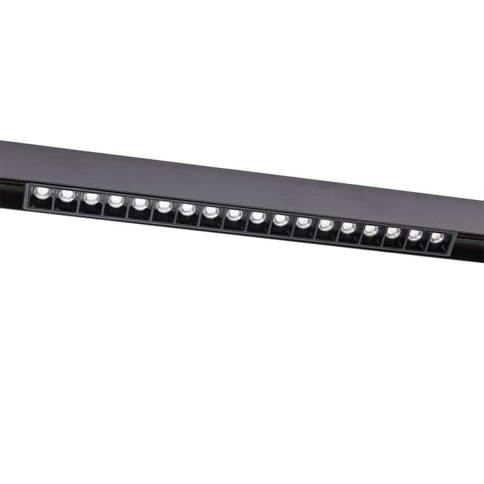 WR-WR20-GS-18W-W Luminaria LED 18W 1377Lm CRI90 4200K Carril Magnético 32cm 40.000H 1