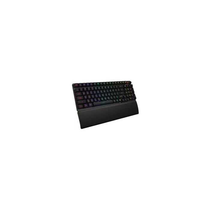 Asus ROG Strix Scope II 96 RX Wireless Teclado Gaming, 96% Layout, Switches Ópticos ROG RX, Bluetooth, 2.4GHz, USB-C, Negro - 90MP03S0-BKSA00 1 Asus ROG Strix Scope II 96 RX Wireless Teclado Gaming, 96% Layout, Switches Ópticos ROG RX, Bluetooth, 2.4GHz, USB-C, Negro - 90MP03S0-BKSA00 1