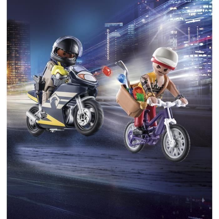 Fuerzas especiales y ladrón playmobil city action 1 Fuerzas especiales y ladrón playmobil city action 1
