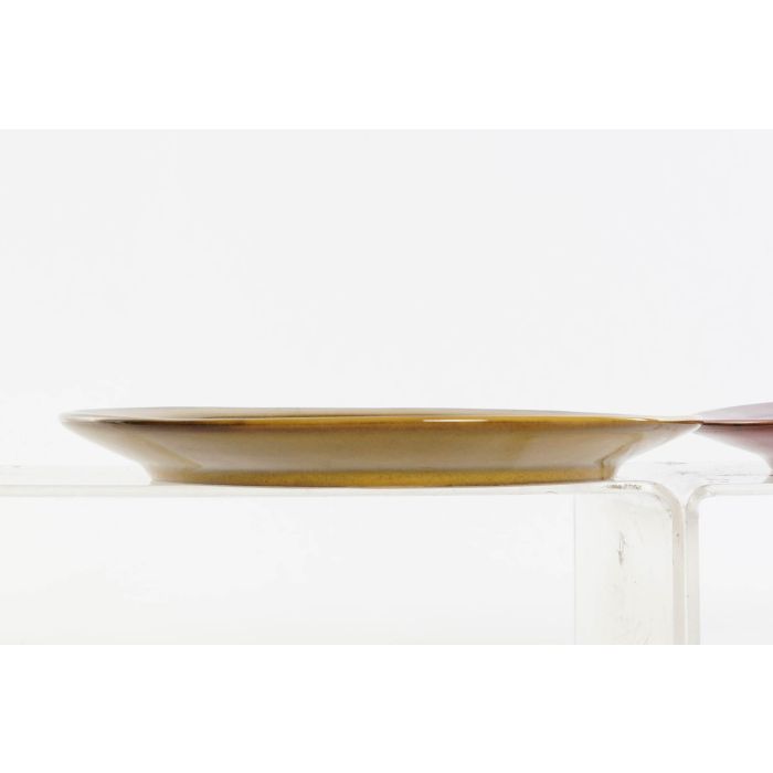 DKD Home Decor Plato Gres Esmaltado Colección Greature 5 Terracota Amarillo 21.4 cm Apto Microondas Lavavajillas (Pack 12) 2 DKD Home Decor Plato Gres Esmaltado Colección Greature 5 Terracota Amarillo 21.4 cm Apto Microondas Lavavajillas (Pack 12) 2