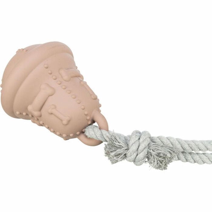 Juguete para gatos Trixie Beige Algodón Caucho Navidad Campana 3 Juguete para gatos Trixie Beige Algodón Caucho Navidad Campana 3