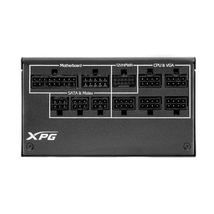 Fuente de Alimentación XPG CYBERCORE II 1000W ATX 1000 W 80 PLUS Platinum 4 Fuente de Alimentación XPG CYBERCORE II 1000W ATX 1000 W 80 PLUS Platinum 4