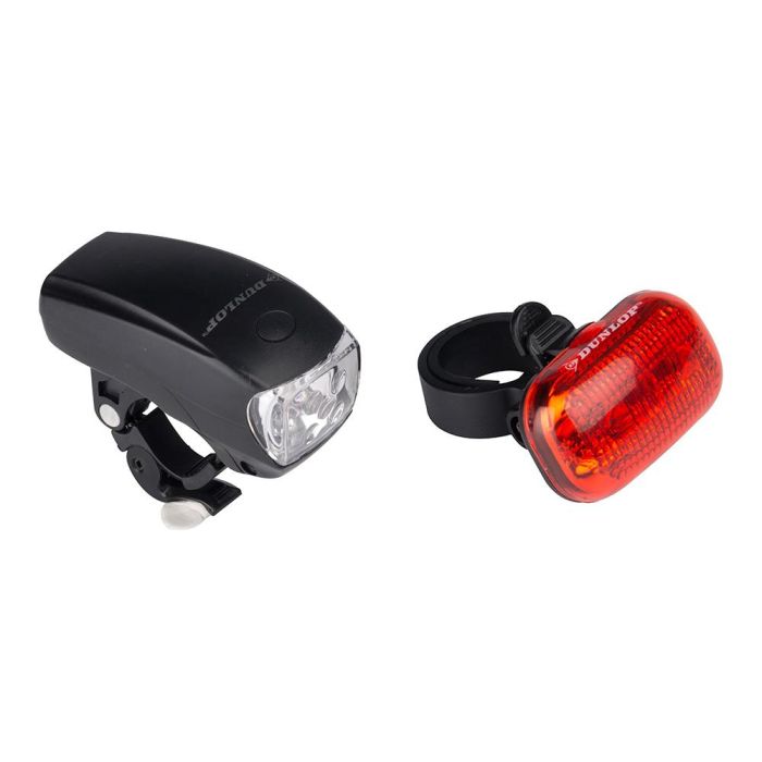 Conjunto de 2 linternas de bicicleta. delantera y trasera. 2 x aaa (no incluidas) Conjunto de 2 linternas de bicicleta. delantera y trasera. 2 x aaa (no incluidas)