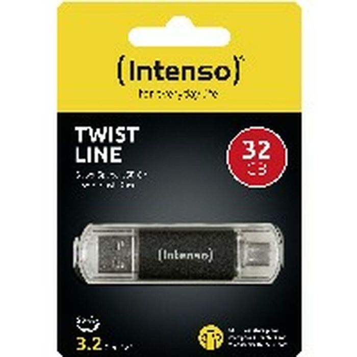 Memoria USB INTENSO Antracita 32 GB 9 Memoria USB INTENSO Antracita 32 GB 9