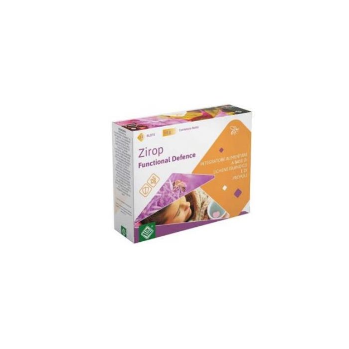 GHEOS Zirop Defence Suplemento con Propóleo, Vitamina C y Zinc para el Sistema Inmunitario 12 Sobres