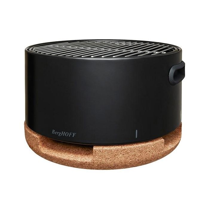 Berghoff 2415601 Barbacoa Portátil Negra, Premiada con Red Dot, Compacta y Elegante para Jardín o Terraza 0 Berghoff 2415601 Barbacoa Portátil Negra, Premiada con Red Dot, Compacta y Elegante para Jardín o Terraza 0
