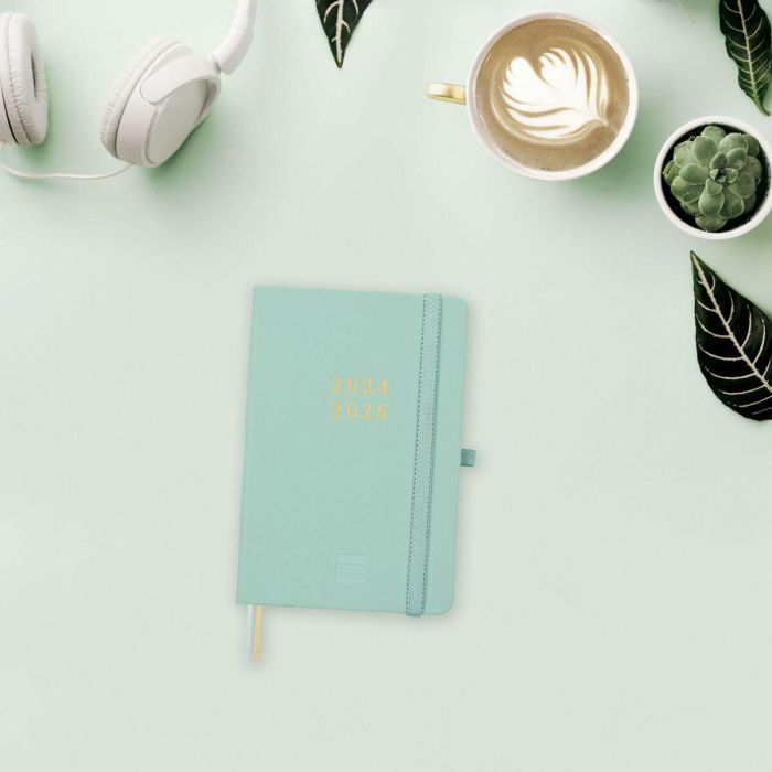 Agenda Finocam Minimal Turquesa A6 10 x 15 cm 2024-2025 5 Agenda Finocam Minimal Turquesa A6 10 x 15 cm 2024-2025 5