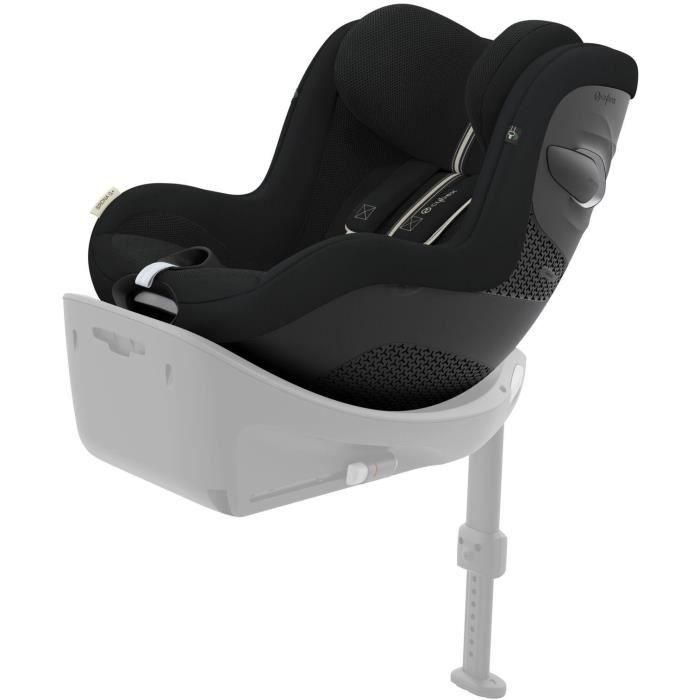 CYBEX Sirona G i-Size Silla de Coche - CYB1701908075426 - Fabric Plus - Negro Luna