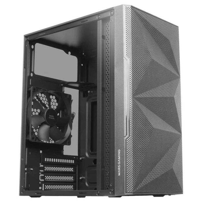 Mars Gaming MC-1500 Caja PC Profesional Minitorre MicroATX/Mini-ITX con Ventana Cristal Templado, Rejilla MESH y Ventilador 120mm 0 Mars Gaming MC-1500 Caja PC Profesional Minitorre MicroATX/Mini-ITX con Ventana Cristal Templado, Rejilla MESH y Ventilador 120mm 0