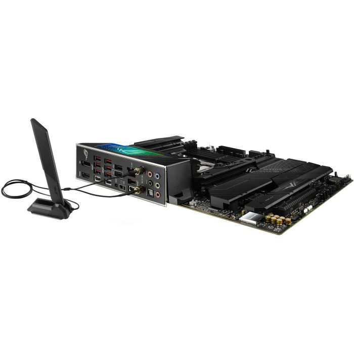 ASUS ROG STRIX X670E-F GAMING WiFi - Placa base AMD X670 para procesadores AM5 con DDR5 y Wi-Fi 6E 8