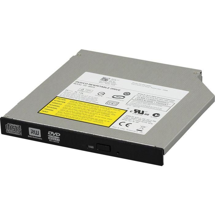Dell 8x DVD+/-RW Unidad Óptica Interna SATA para PC, Lectora Grabadora de CD/DVD con 10.8 MB/s, Diseño Compacto y Fiable