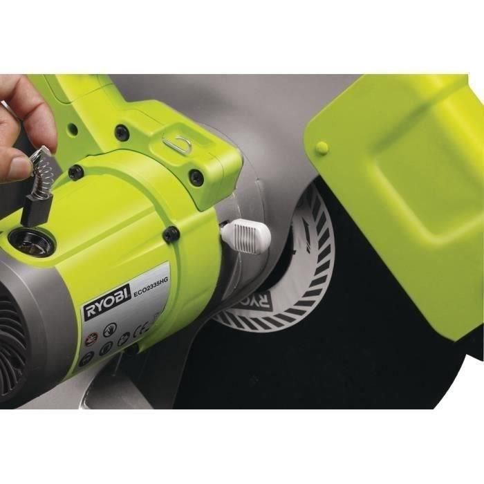 Ryobi Máquina de Corte de Metal 2300 W - Sierra Tronzadora para Metales con Disco de 355 mm, Tornillo Rápido y 16 kg de Peso 4