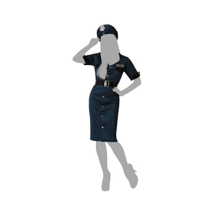 Disfraz Policía Sexy Mujer Adulto XS-S 4 Disfraz Policía Sexy Mujer Adulto XS-S 4