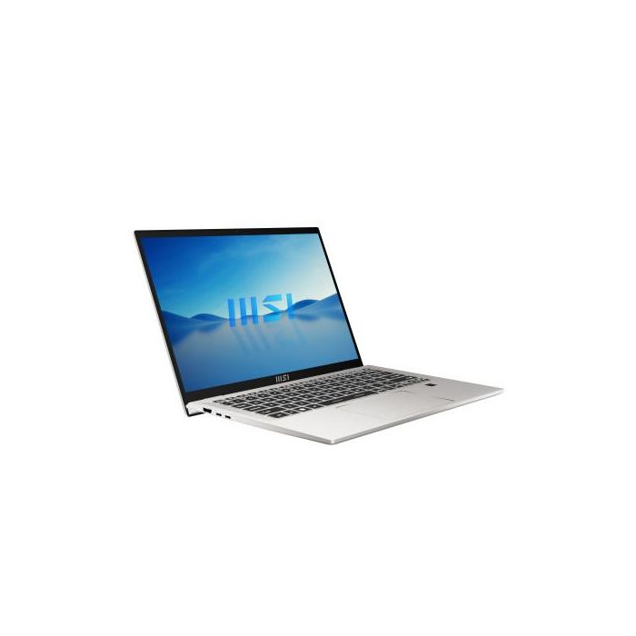 MSI Prestige 14EVO B13M-415ES Portátil 35,6 cm (14") Full HD+ Intel® Core™ i5 i5-13500H 8 GB LPDDR5-SDRAM 512 GB SSD Wi-Fi 6E (802.11ax) Windows 11 Home Plata 1