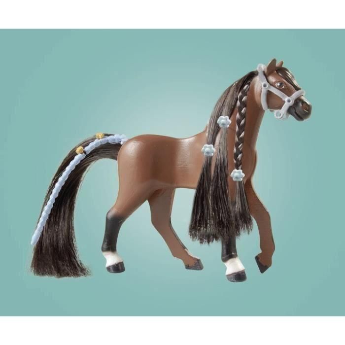 PLAYMOBIL 71355 Zoe & Blaze con carrera de obstáculos - Caballos de la Cascada - Con obstáculos modulares - A partir de 5 años 5 PLAYMOBIL 71355 Zoe & Blaze con carrera de obstáculos - Caballos de la Cascada - Con obstáculos modulares - A partir de 5 años 5