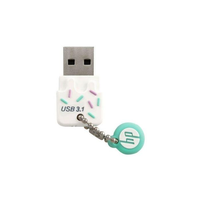 PENDRIVE HP X778W VERDE 128GB - CONECTOR USB-A - 75MB/S LECTURA - USB 3.1 1