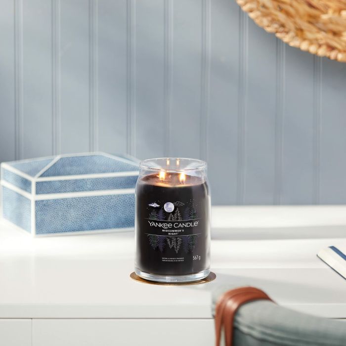 Vela Perfumada Yankee Candle 1629968E Negro 2 Vela Perfumada Yankee Candle 1629968E Negro 2
