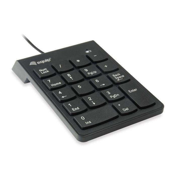 Equip Teclado Numérico Universal USB 18 Teclas Plástico Negro Equip Teclado Numérico Universal USB 18 Teclas Plástico Negro