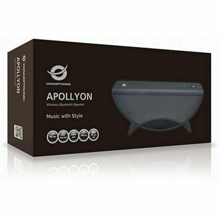 Altavoz Bluetooth Portátil Conceptronic Dorado 10 W 6