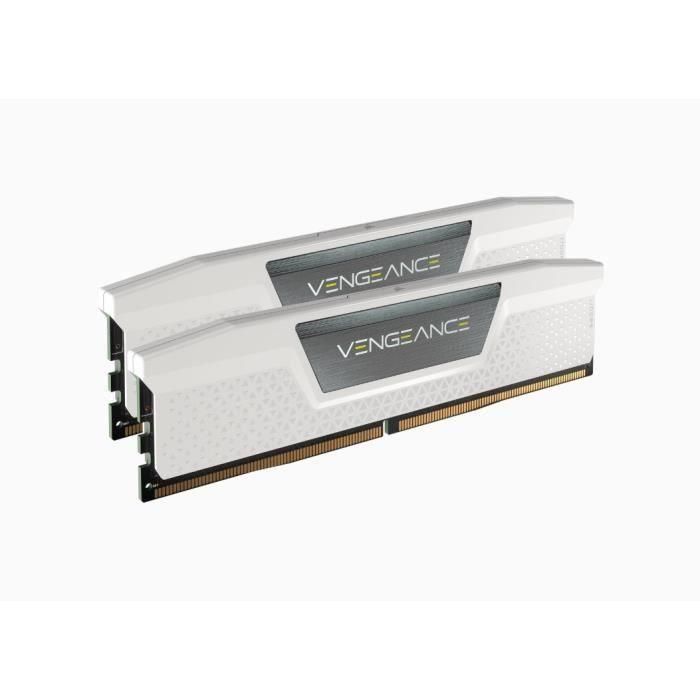 Memoria de RAM - Corsair - Revenge DDR5 - 32GB 2x16GB DIMM - 5200 MHz - 1.25V - Blanco (CMK32GX5M2B5200C40W) 1 Memoria de RAM - Corsair - Revenge DDR5 - 32GB 2x16GB DIMM - 5200 MHz - 1.25V - Blanco (CMK32GX5M2B5200C40W) 1