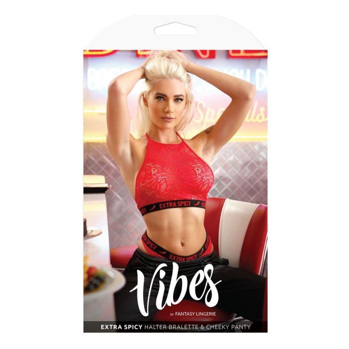 Conjunto de Lencería Fantasy Lingerie Rojo (L/XL) 0 Conjunto de Lencería Fantasy Lingerie Rojo (L/XL) 0