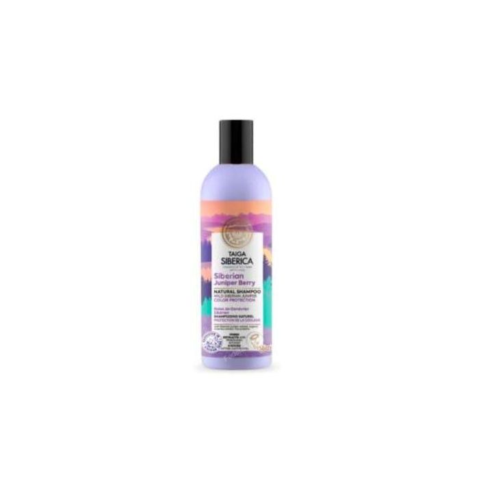 Taiga Champú Natural Protección Color 270ml - Bayas Enebro Siberiano Hidratante Vegano