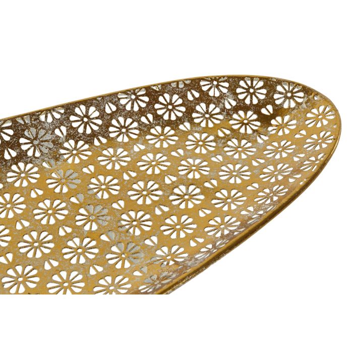 Bandeja Arabe DKD Home Decor Dorado 20 x 4 x 59.5 cm Set de 2 2