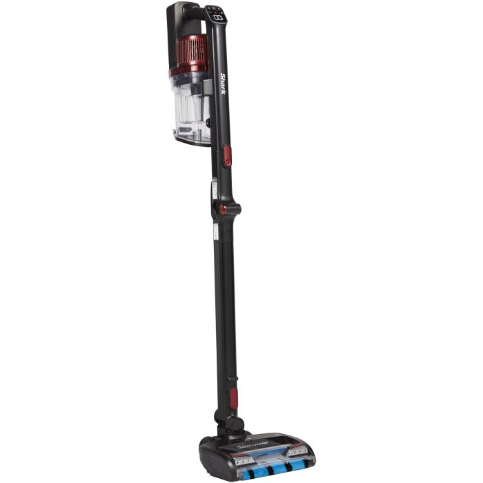 Shark IZ300EUT Aspiradora Escoba 2 en 1 Sin Bolsa Ciclónica Inalámbrica, 60 min Autonomía, Negro/Borgoña 12