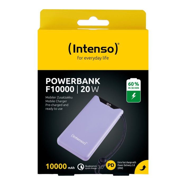 Intenso Powerbank F10000 Lila 10000 mAh con Power Delivery y Quick Charge 3.0 2