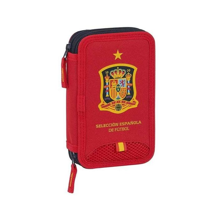 Safta Estuche Escolar Oficial Plumier Doble Pequeño Infantil 28 Piezas Selección Española de Fútbol 0 Safta Estuche Escolar Oficial Plumier Doble Pequeño Infantil 28 Piezas Selección Española de Fútbol 0