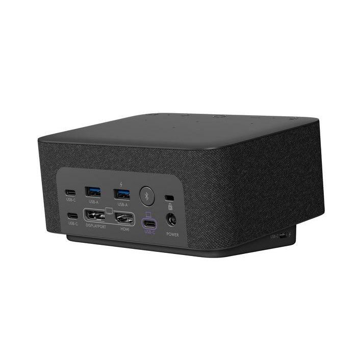 Logitech HDMI 1.4b, DisplayPort 1.4, 2x USB A, 3x USB C, 160 x 131.5 x 84.8 mm, 942 g, UC 4 Logitech HDMI 1.4b, DisplayPort 1.4, 2x USB A, 3x USB C, 160 x 131.5 x 84.8 mm, 942 g, UC 4