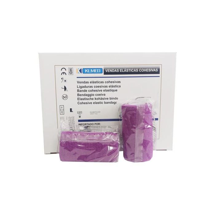 Venda Cohesiva Morada 10 cm X 4,5 M 1 Ud