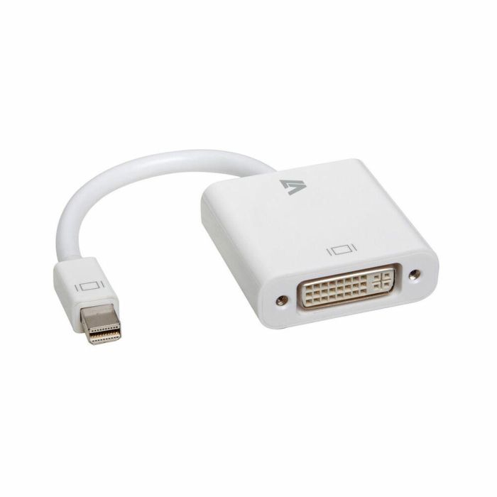 Adaptador Mini DisplayPort a DVI V7 CBL-MD1WHT-5N Blanco Adaptador Mini DisplayPort a DVI V7 CBL-MD1WHT-5N Blanco