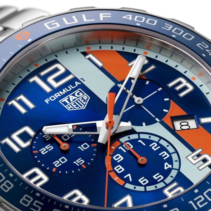 Reloj Hombre Tag Heuer FORMULA 1 GULF SPECIAL EDITION (Ø 43 mm) 3