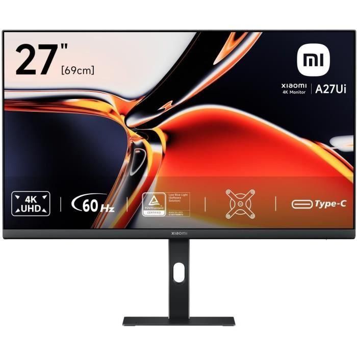 Xiaomi AAAVM76021 Monitor 27" 4K UHD IPS 60Hz 6ms Altura Ajustable