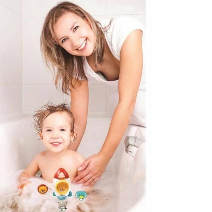 Lexibook Set de Juguete de Baño Cohetes con 3 Animales Flotantes (León, Oso, Elefante) y Chorro de Agua Giratorio Verde +18 Meses 3 Lexibook Set de Juguete de Baño Cohetes con 3 Animales Flotantes (León, Oso, Elefante) y Chorro de Agua Giratorio Verde +18 Meses 3